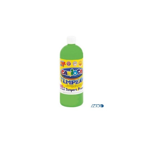 Farba tempera 1000 ml, zielony jasny CARIOCA 170-1866