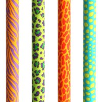 Długopis usuwalny Uszaki Wild 0.5mm niebieski  HAPPY COLOR 4120 01UW-3