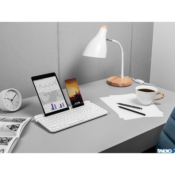 Lampka biurkowa TRACER Scandi biała 40W TRAOSW47235