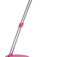 Lampka LED na biurko MAULpuck, 5W, składana, różowa