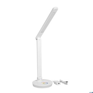 Lampka biurkowa biała LED 12W PDL400RGBW USB RGB  CHARGING PORT WHITE Platinet
