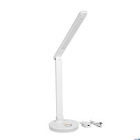 Lampka biurkowa biała LED 12W PDL400RGBW USB RGB  CHARGING PORT WHITE Platinet