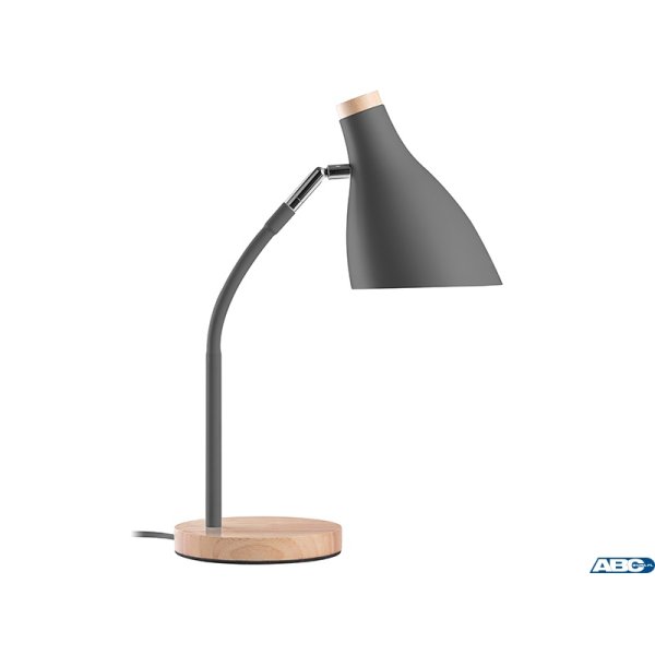 Lampka biurkowa TRACER Scandi szara 40W TRAOSW47236
