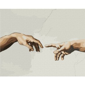Malowanie po numerach IDEYKA, 40x50 cm, stworzenie Adama, 1 szt., w pudełku