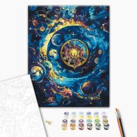 Malowanie po numerach BRUSHME, 40x50 cm, wieczność, 1 szt., w pudełku