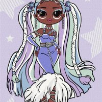 Malowanie po numerach IDEYKA, 30x40cm, L.O.L. Surprise! Fashion Lady, 1 szt., w pudełku