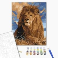 Malowanie po numerach BRUSHME, 40x50 cm, prawdziwy gigant, 1 szt., w pudełku