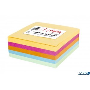 Kostka klejona DOTTS 85x85x35 kolorowa