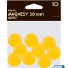 Magnes 30mm GRAND, żółty, 10 szt 130-1698