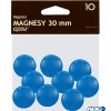 Magnes 30mm GRAND, niebieski, 10 szt 130-1696