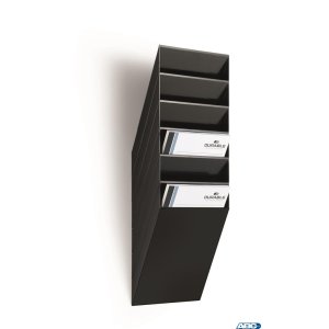 Pojemnik FLEXIBOXX A4 6 pion. czarny 1709760060 DURABLE