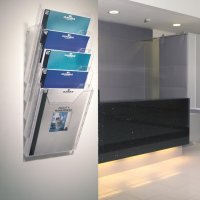 Pojemnik na ulotki XL 5 pojemników przezr. A4 858619 COMBIBOXX DURABLE