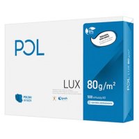 Papier ksero POL LUX, A3, klasa B, 161CIE, 80gsm, 500ark.