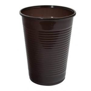 Kubek plastikowy OFFICE PRODUCTS, termiczny, 200ml, 100 szt., brązowy