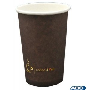 Kubek papierowy 180ml z nadr.COFFEE 4 YOU (100) 46484