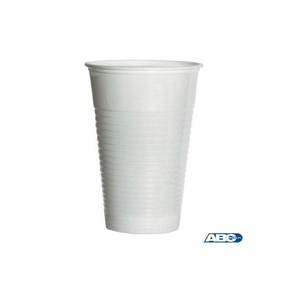 Kubek plastikowy biały 200ml (100szt) 30103
