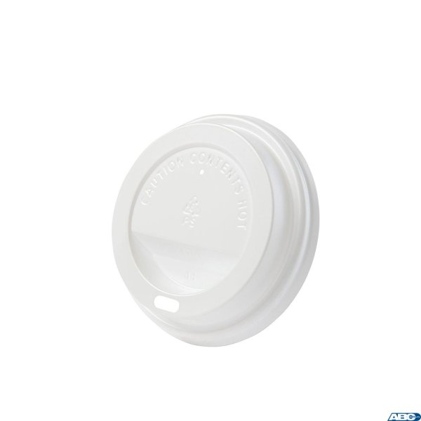 Pokrywka CPLA do kubka papierowego 350-480ml czarna, op. 100 szt., biodegradowalna Pap Star