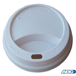 Pokrywka biała do kubka 63mm 100ml (100szt)