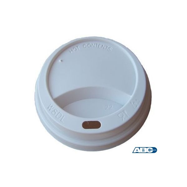 Pokrywka biała do kubka 63mm 100ml (100szt)
