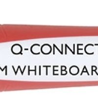 Marker do tablic Q-CONNECT Premium, okrągły, 2-3mm (linia), zawieszka, czerwony