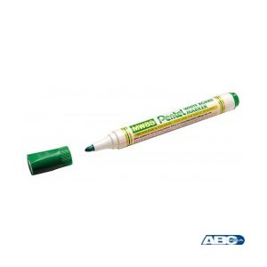 Ekonomiczny marker do białych tablic zielony MW85-D PENTEL suchościeralny
