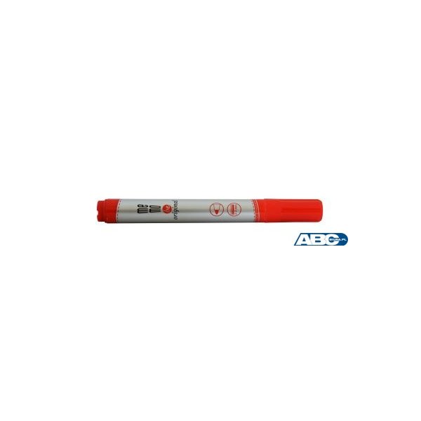 Marker suchościeralny MEMOBE, okrągła końcówka, czerwony MM004-05