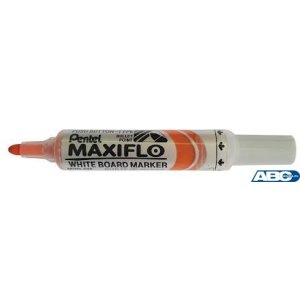 Marker suchościeralny MWL5SF pomarańczowy MAXIFLO PENTEL  (z tłoczkiem)
