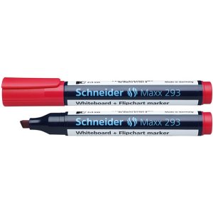 Marker do tablic SCHNEIDER Maxx 293, ścięty, 2-5mm, czerwony