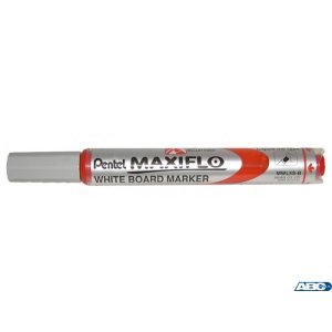 Marker suchościeralny czerwony MWL5SB PENTEL MAXIFLO (z tłoczkiem)