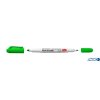 Pisaki 2-stronne do białych tablic TOMA, 2 końcówki cienkie 0,5 i 0,8mm, zielony TO-270 Toma