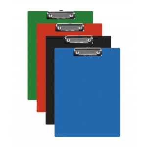 Clipboard Q-CONNECT deska, PVC, A5, mix kolorów
