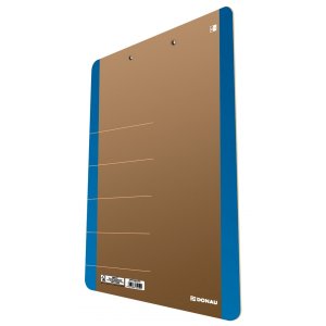 Clipboard DONAU Life, karton, A4, z klipsem, niebieski