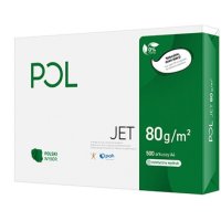 Papier ksero POL JET, A4, klasa A, 166CIE, 80gsm, 500ark.