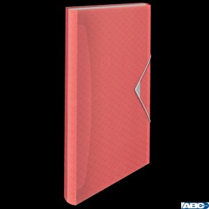 Teczka z przegródkami Esselte Colour Breeze, 6 przegródek, koralowy 628447