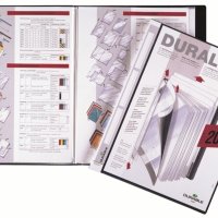 DURALOOK PLUS, album ofertowy, 20 kiesz., PP, Czarny 243201 DURABLE