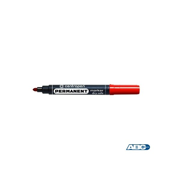 Marker permanentny czerwony 2846/04 CENTROPEN