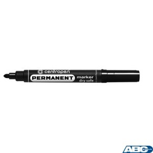 Marker 8810 / 8510 czarny okrągły DRY SAFE niewysychający CENTROPEN