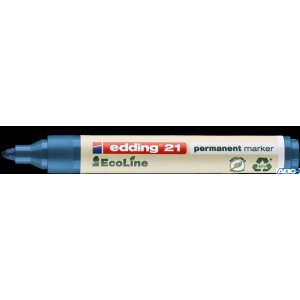Marker EDDING permanentny ekologiczny okrągła końcówka niebieski 21 / 003 / n ed (X)