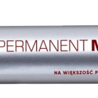 Marker permanentny RYSTOR RMP-1 czerwony, okrągła końcówka 458-001