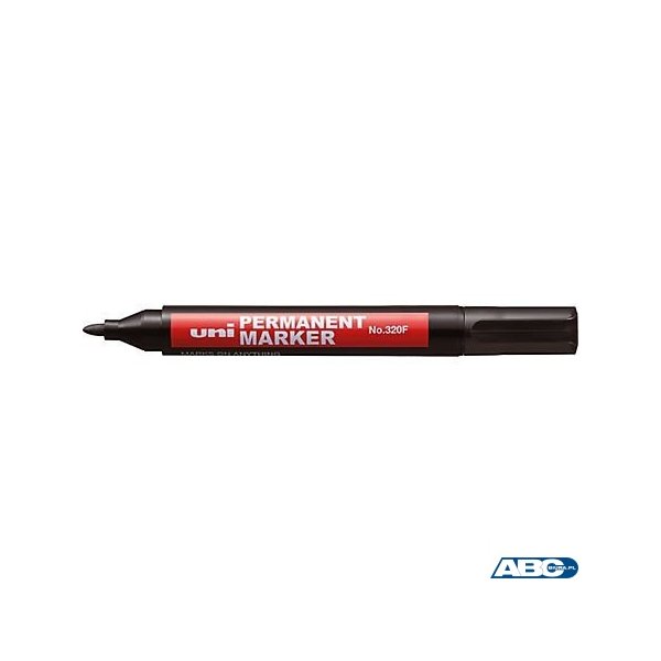 Marker permanentny UNI NO-320 okrągły niebieski