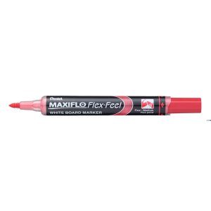 Marker MAXIFLO z elastyczną końcówką FLEX FEEL czerwony MWL5SBF -B PENTEL