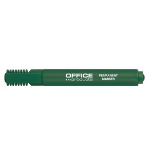 Marker permanentny OFFICE PRODUCTS, ścięty, 1-5mm (linia), zielony