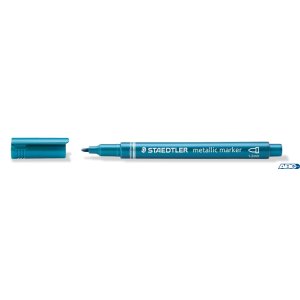 Marker metaliczny Metallic marker, okrągła końcówka, niebieski, Staedtler S 8323-373