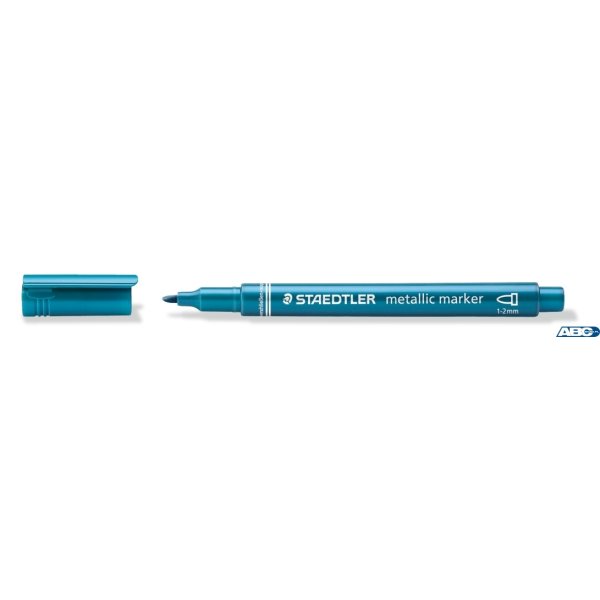 Marker metaliczny Metallic marker, okrągła końcówka, niebieski, Staedtler S 8323-373