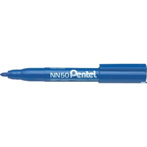 Marker permanentny NN50 niebieski okrągła końcówka PENTEL