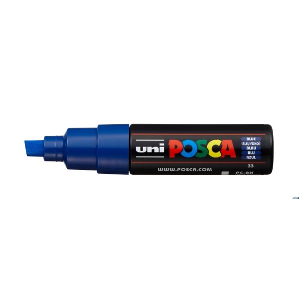 Marker z tuszem pigmentowym PC-8K niebieski POSCA UNPC8K/6NI