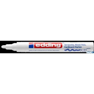 Marker EDDING 4000-49 biały (X)
