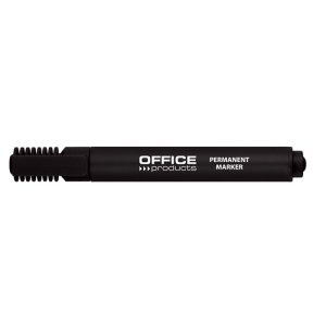 Marker permanentny OFFICE PRODUCTS, ścięty, 1-5mm (linia), czarny