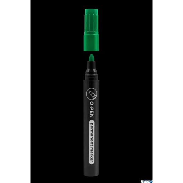Marker permanentny okrągły  G927B zielony AMA0927946 OPEN