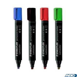 Marker 350-5 zielony STAEDTLER LUMOCOLOR permamentny ścięty